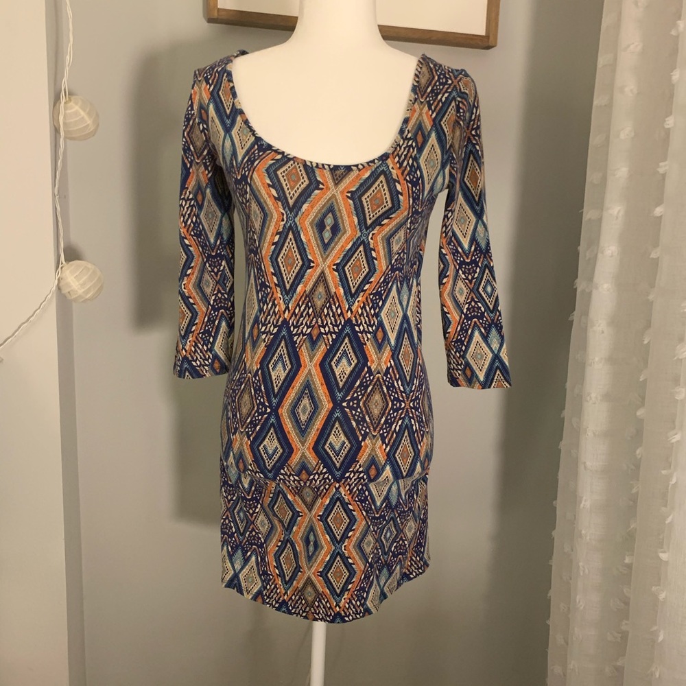 Forever 21 Patterned mini dress